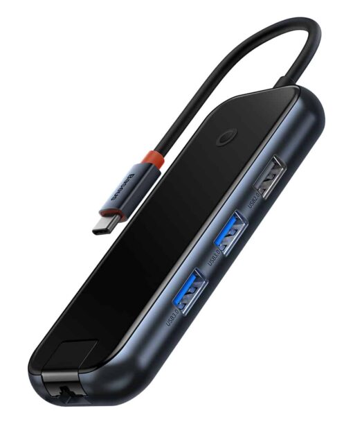 Baseus Acmejoy 6-port Tipo-c Hub Adaptador Estación de Acoplamiento Tipo-c