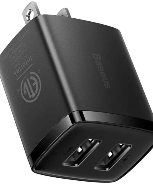 Baseus Cargador - Compact - 2usb 10.5w Color Negro