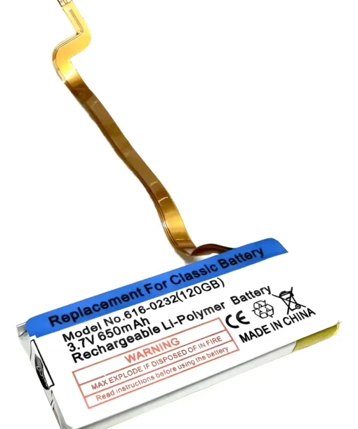 Bateria de Repuesto Para Ipod Classic A1238